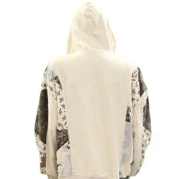 Kimchi Blue Urban Outfitters Camilla Star Applique Hoodie Sweatshirt L - Picture 12 of 15